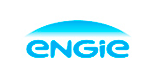 Logotipo de ENGIE, una empresa global de energía y servicios, reconocido por su enfoque en la sostenibilidad y la transición energética.