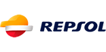 Logo de Repsol, empresa energética global, que representa innovación y sostenibilidad en el sector de los combustibles y la energía.
