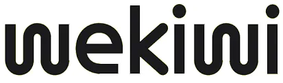 Logo de Wekiwi, una empresa de energía que ofrece servicios sostenibles y accesibles, en un diseño moderno y minimalista.